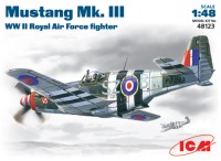 Фото - Збірна модель ICM Mustang Mk.III (1:48) 