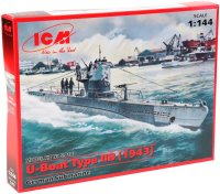 Model do sklejania (modelarstwo) ICM U-Boat Type IIB (1943) (1:144) 