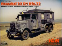 Zdjęcia - Model do sklejania (modelarstwo) ICM Henschel 33 D1 Kfz.72 (1:35) 