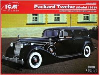 Фото - Збірна модель ICM Packard Twelve (Model 1936) (1:35) 