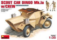 Model do sklejania (modelarstwo) MiniArt Scout Car Dingo Mk.1a w/Crew (1:35) 
