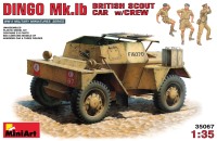 Фото - Збірна модель MiniArt Dingo Mk.Ib British Scout Car w/Crew (1:35) 