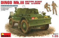 Фото - Збірна модель MiniArt Dingo Mk.III British Scout Car w/Crew (1:35) 