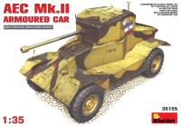 Фото - Збірна модель MiniArt AEC Mk.II Armoured Car (1:35) 