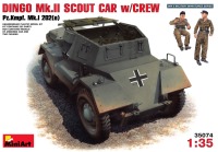 Фото - Збірна модель MiniArt Dingo Mk.II Scout Car w/Crew (1:35) 