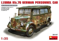 Model do sklejania (modelarstwo) MiniArt L1500A Kfz.70 German Personnel Car (1:35) 