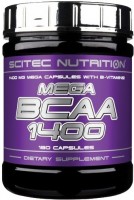 Амінокислоти Scitec Nutrition Mega BCAA 1400 120 cap 