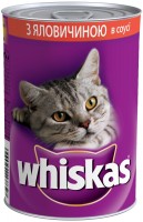 Zdjęcia - Karma dla kotów Whiskas Adult Sauce Beef 0.4 kg 