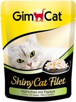 Zdjęcia - Karma dla kotów Gimpet Adult Shiny Cat Filet Chicken/Papaya 0.07 kg 