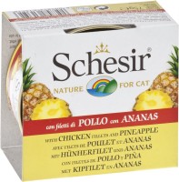 Karma dla kotów Schesir Adult Canned Chicken/Pineapple 75 g 