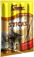 Корм для кішок Gimpet Adult Sticks Poultry/Liver 