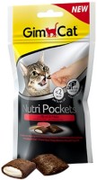 Фото - Корм для кішок Gimpet Adult Nutri Pockets Beef/Malt 60 g 