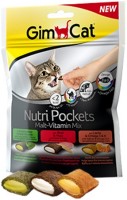 Zdjęcia - Karma dla kotów Gimpet Adult Nutri Pockets Malt-Vitamin Mix 0.15 kg 