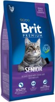 Zdjęcia - Karma dla kotów Brit Premium Senior  1.5 kg