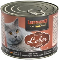 Фото - Корм для кішок Leonardo Adult Canned with Liver  200 g