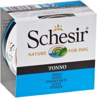 Karm dla psów Schesir Adult Canned Tuna 0.15 kg 