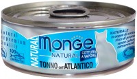 Фото - Корм для кішок Monge Natural Adult Canned Atlantic Tuna 0.08 kg 