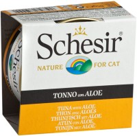 Фото - Корм для кішок Schesir Adult Canned Tuna/Aloe 85 g 