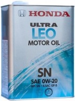 Фото - Моторне мастило Honda Ultra LEO 0W-20 SN 1 л