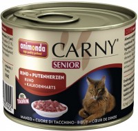 Корм для кішок Animonda Senior Carny Beef/Turkey Heart 