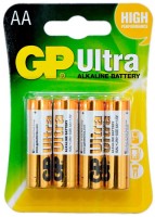 Zdjęcia - Bateria / akumulator GP Ultra Alkaline  4xAA