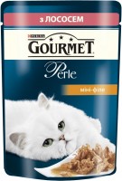 Karma dla kotów Gourmet Perle Gravy Salmon 10 pcs 