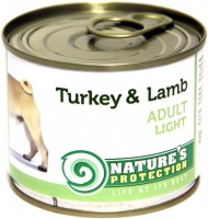 Zdjęcia - Karm dla psów Natures Protection Adult Canned Light Turkey/Lamb 0.2 kg 1 szt.