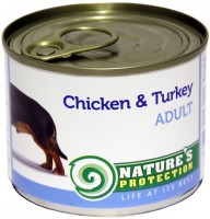 Karm dla psów Natures Protection Adult Canned Chicken/Turkey 
