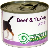 Karm dla psów Natures Protection Adult Canned Beef/Turkey 