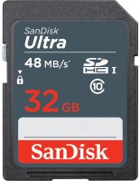 Фото - Карта пам'яті SanDisk Ultra 48 MB/s SD Class 10 UHS-I 32 ГБ