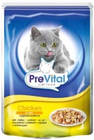 Фото - Корм для кішок PreVital Packaging Pouch Jelly Chicken 24 pcs 