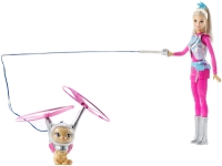 Фото - Лялька Barbie Star Light Adventure Galaxy Doll and Hover Cat DWD24 