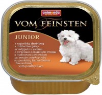 Karm dla psów Animonda Vom Feinsten Junior Chicken Liver 150 g 1 szt.