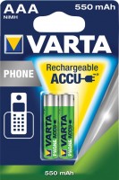 Фото - Акумулятор / батарейка Varta Professional Phone Power 2xAAA  550 mAh