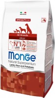 Фото - Корм для собак Monge Speciality Adult All Breed Lamb/Rice 2.5 кг