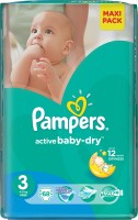 Zdjęcia - Pielucha Pampers Active Baby-Dry 3 / 68 pcs 
