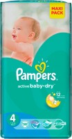 Фото - Підгузки Pampers Active Baby-Dry 4 / 58 pcs 