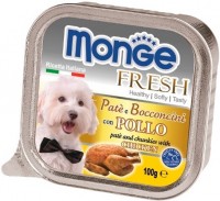 Karm dla psów Monge Fresh Pate Chicken 100 g 