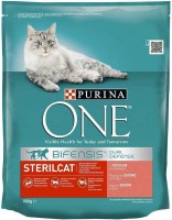 Karma dla kotów Purina ONE Sterilized Salmon  800 g