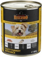 Zdjęcia - Karm dla psów Bewital Belcando Adult Canned Turkey/Rice 