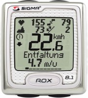Велокомп'ютер / спідометр Sigma Sport Rox 8.1 