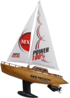 Фото - Радіокерований катер 1TOY MX Sail Boat Super Racing 