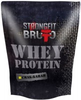 Zdjęcia - Odżywka białkowa Strong Fit Brutto Whey Protein 0.9 kg
