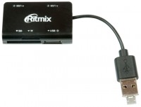 Zdjęcia - Czytnik kart pamięci / hub USB Ritmix CR-2322M 