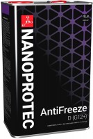Фото - Охолоджувальна рідина Nanoprotec Antifreeze D (G12 Plus) 4 л