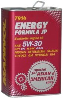 Zdjęcia - Olej silnikowy Mannol Energy Formula JP 5W-30 4 l