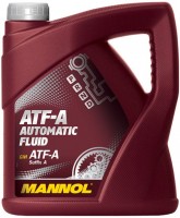 Трансмісійне мастило Mannol ATF-A Automatic Fluid 4 л