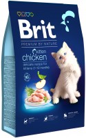 Zdjęcia - Karma dla kotów Brit Premium Kitten Chicken  1.5 kg
