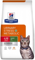 Karma dla kotów Hills PD c/d Urinary Stress/Metabolic Chicken  1.5 kg
