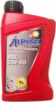 Zdjęcia - Olej silnikowy Alpine RSL 5W-40 1 l